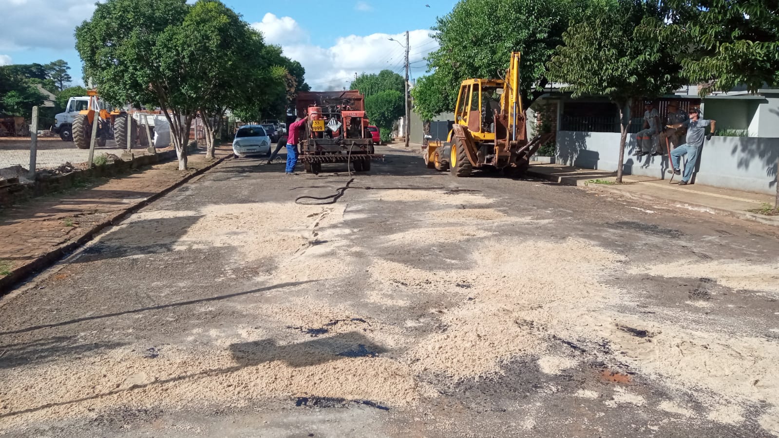 SECRETARIA DE OBRAS ESTÁ ATUANDO EM DIVERSAR FRENTES